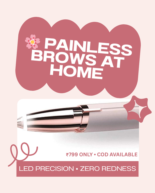 Le’Gleam™ Painless Upper Lip + Brow Trimmer