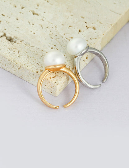 Timeless Appeal Pearl Ring