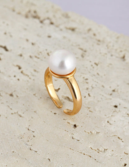 Timeless Appeal Pearl Ring