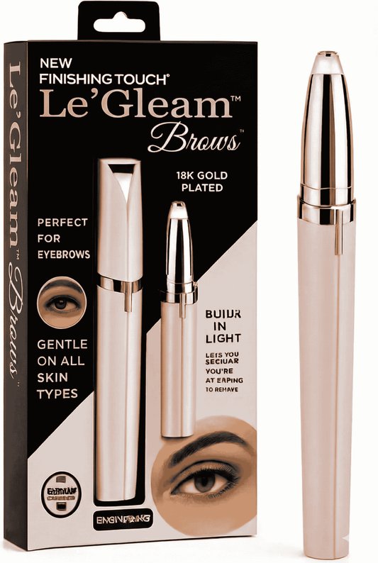 Le’Gleam™ Painless Upper Lip + Brow Trimmer