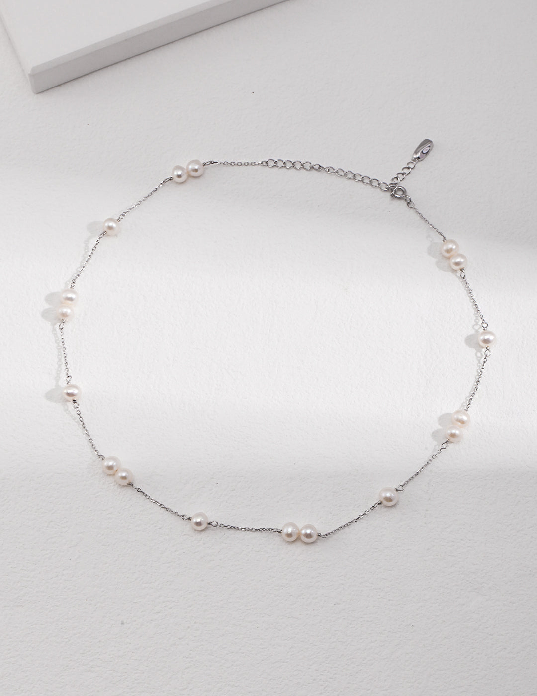 Silver Mini Pearl Bracelet